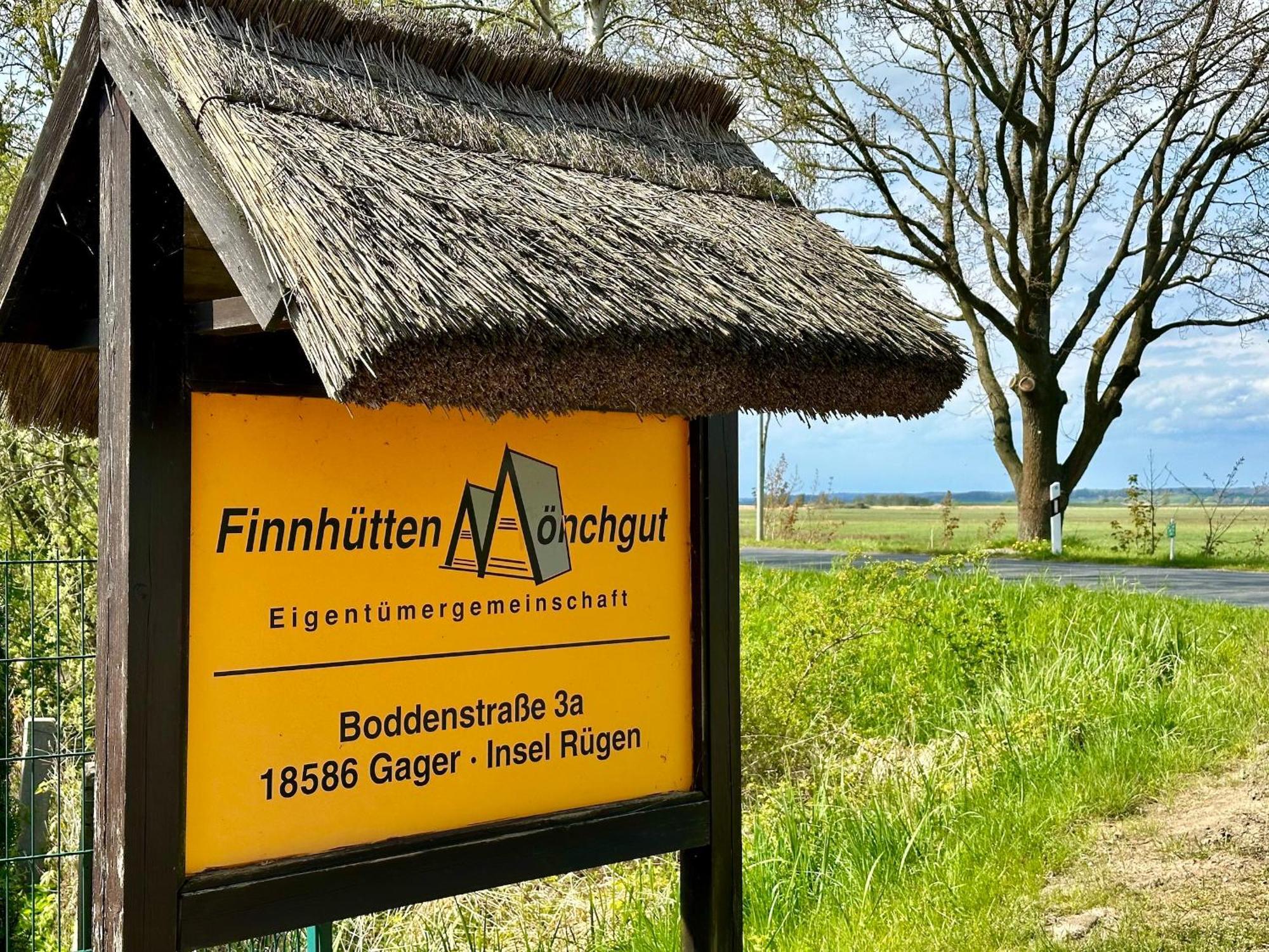 Finnhuette Nr.42 Auf Moenchgut Gager Εξωτερικό φωτογραφία